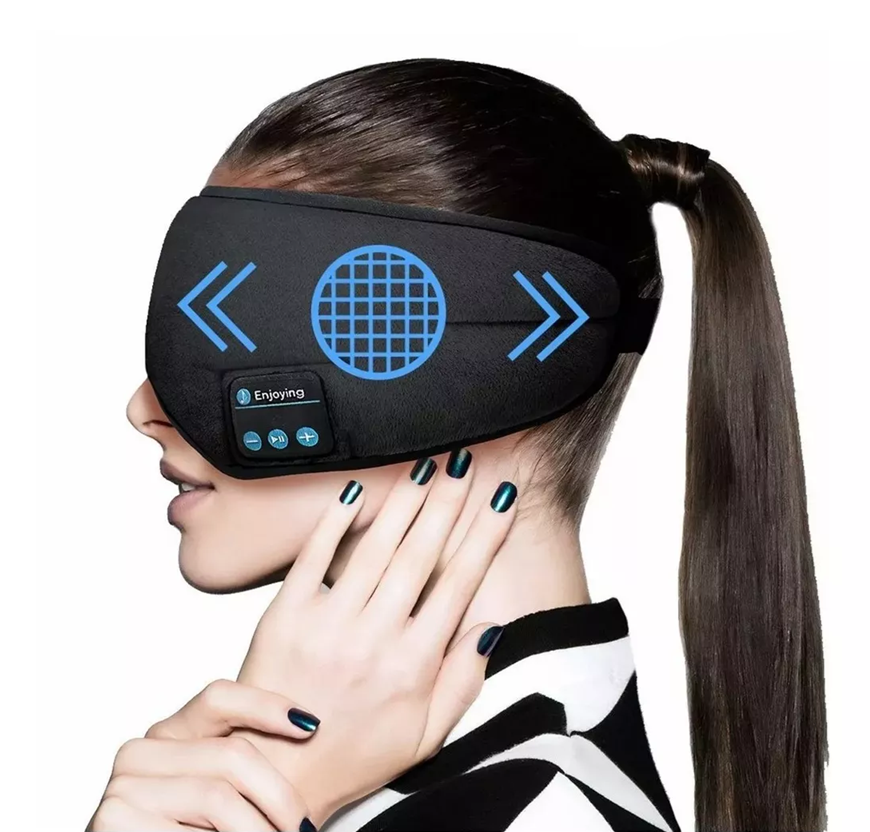 Antifaz con Audífonos Bluetooth