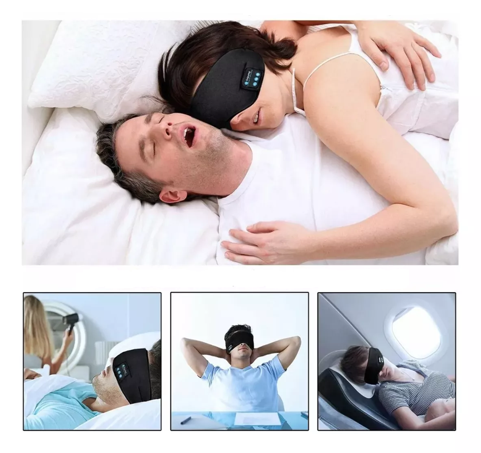 Antifaz con Audífonos Bluetooth