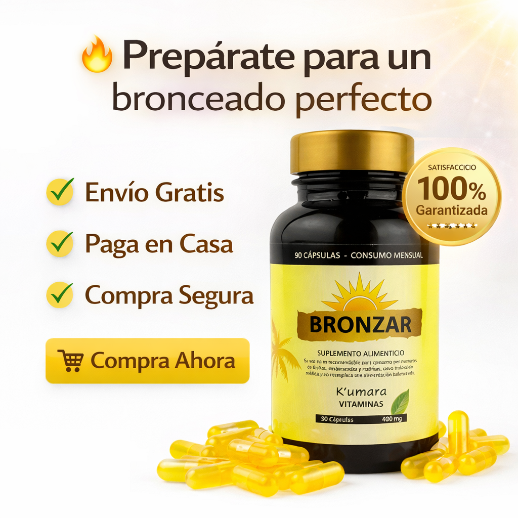 Acelerador de Bronceado - Bronzar®