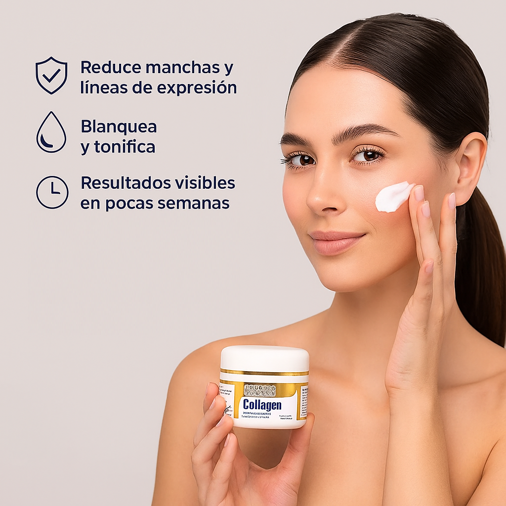 Crema Facial Colágeno Flower Secret®