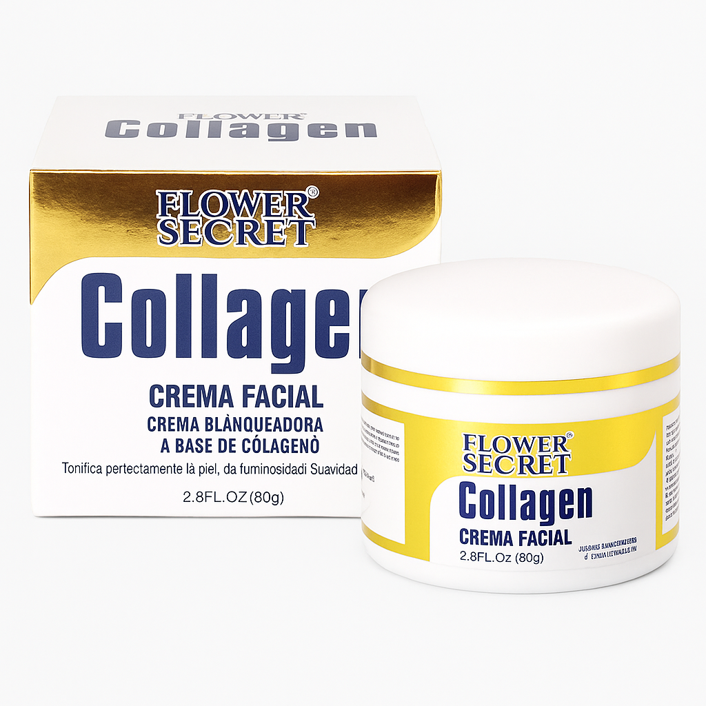 Crema Facial Colágeno Flower Secret®