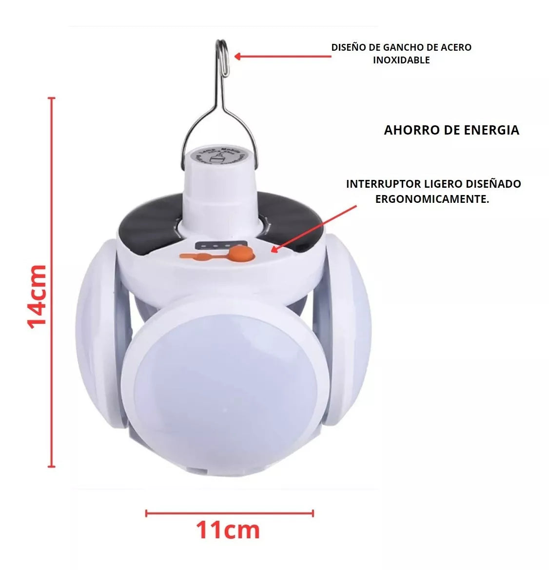 Lámpara Solar de Emergencia