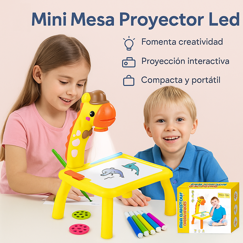 Mini Mesa Proyector Led