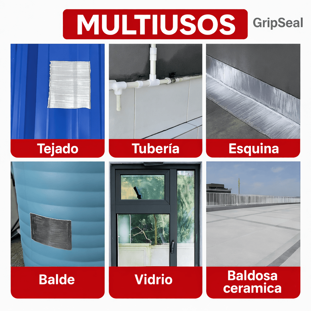 GripSeal - Cinta Impermeable 5 Metros