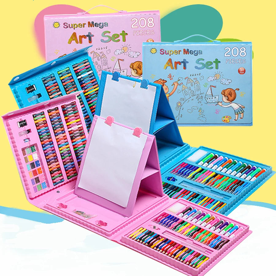 Set De Arte 208 Piezas - Super Mega Art Set®