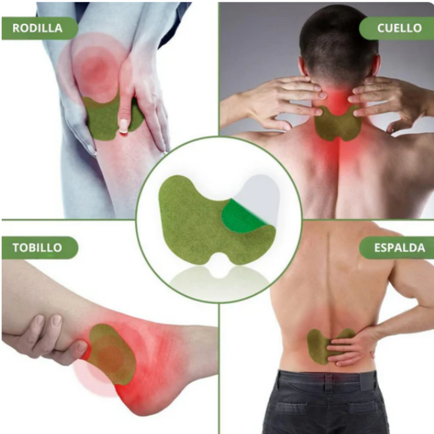 Parches Dolor de Rodilla Knee Patch® - Pack 10