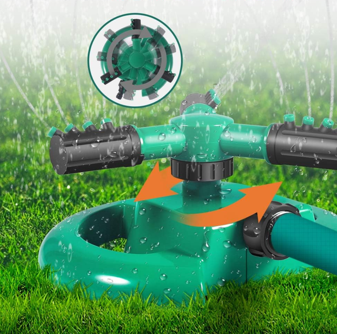 Aspersor de Riego 360°