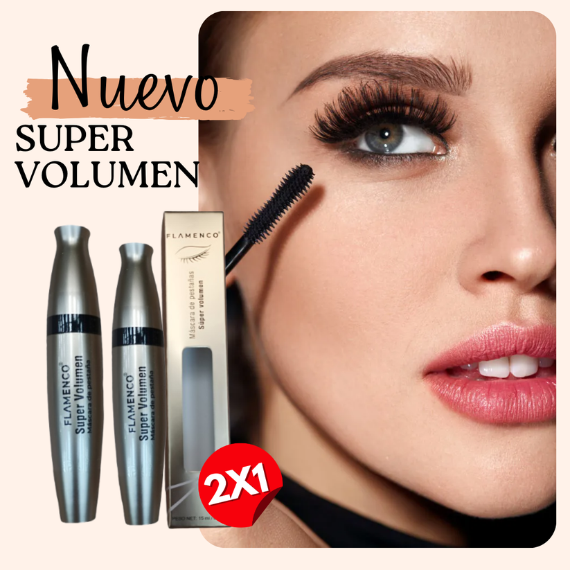 Mascara de Pestaña Flamenco® | Super Volumen