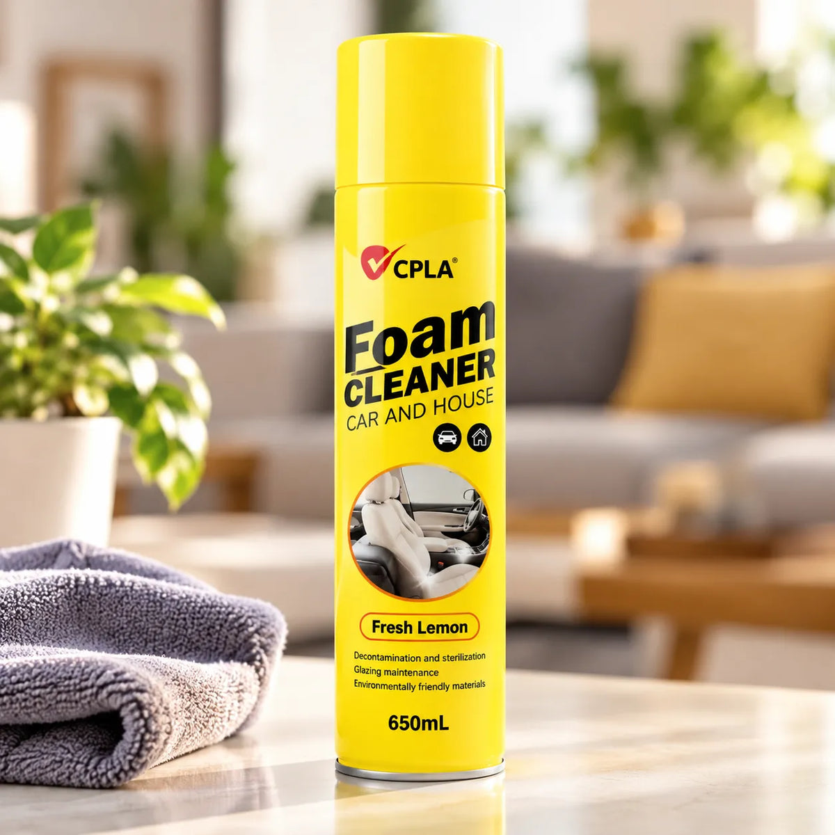 Foam Cleaner® | Espuma Multiusos para Vehiculo y Hogar