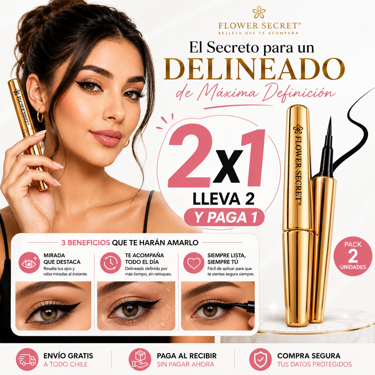 Delineador Flower Secret® | Maxima Definición