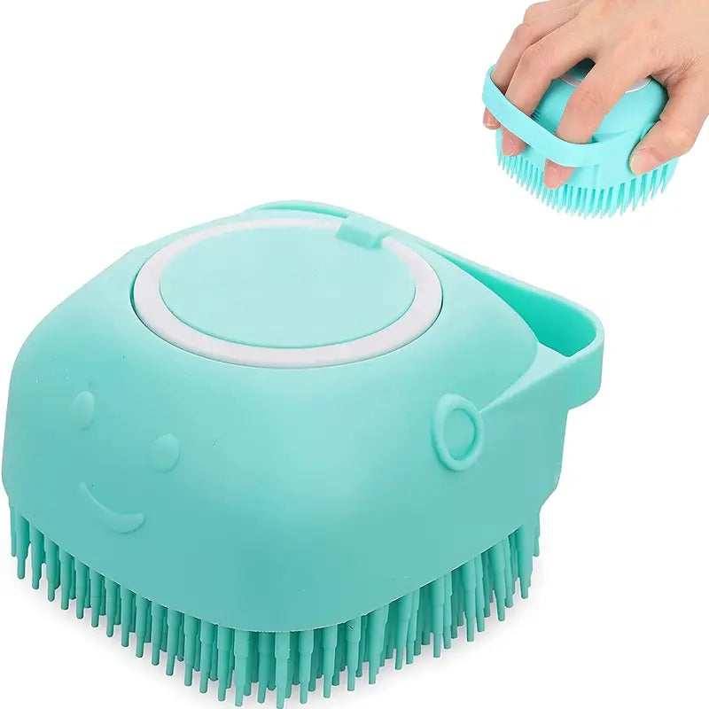 Cepillo dispensador para baño