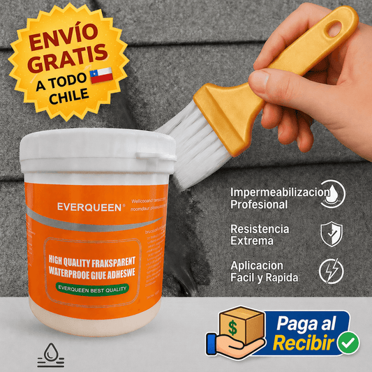Adhesivo Transparente Impermeable + Brocha