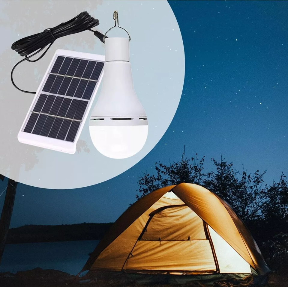Ampolleta Led Panel Solar