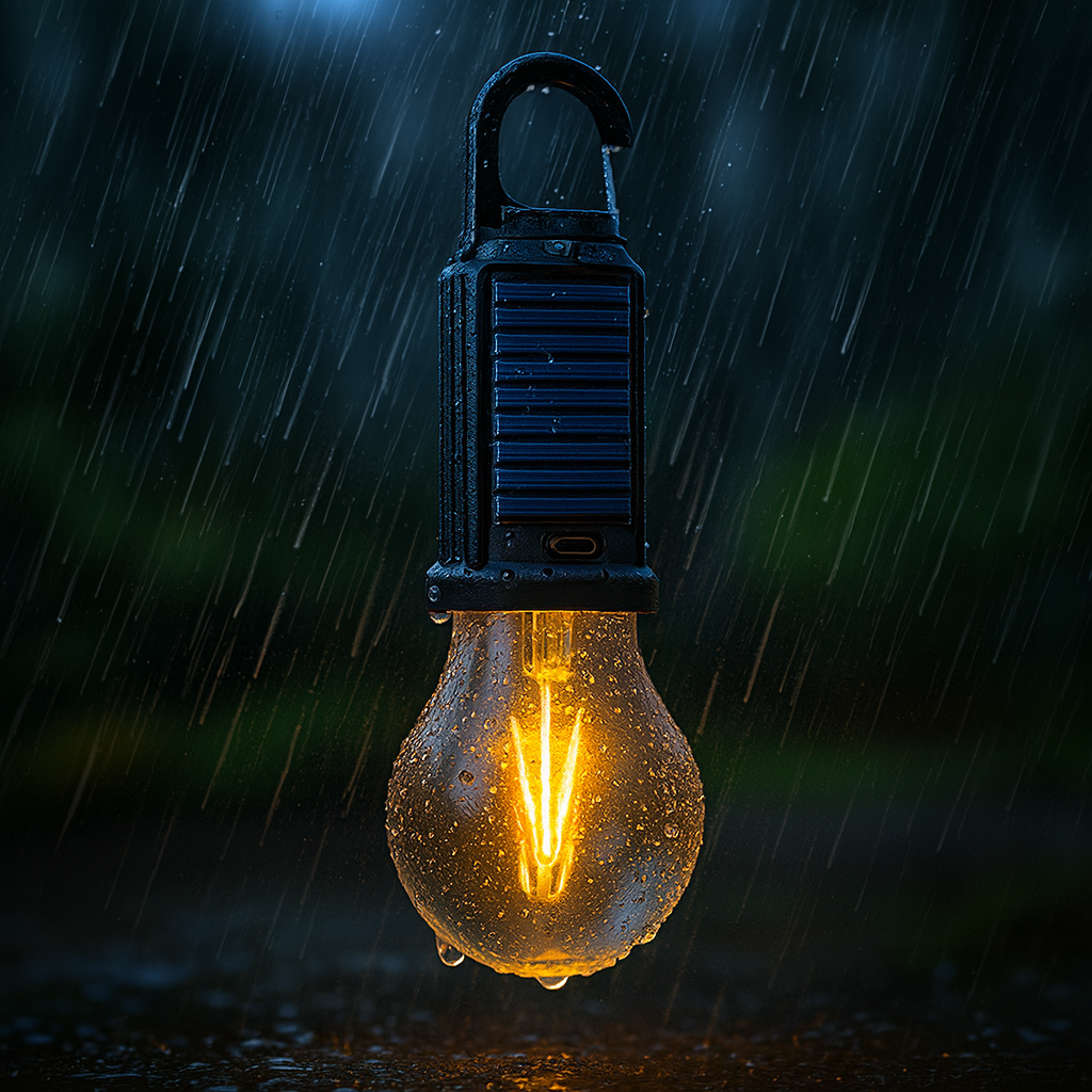 Ampolleta Led Solar Recargable