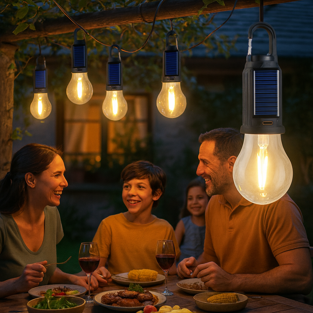 Ampolleta Led Solar Recargable