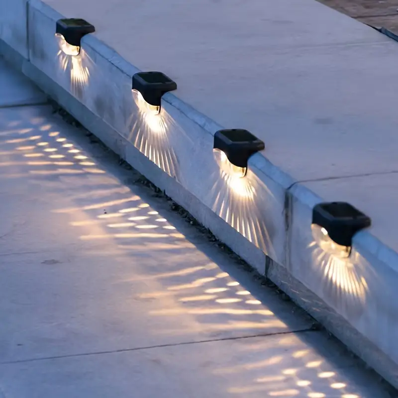 Kit 4 Focos Led Solar