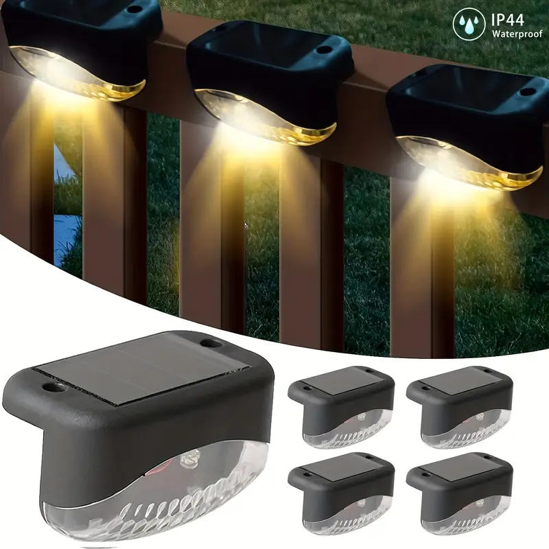Kit 4 Focos Led Solar