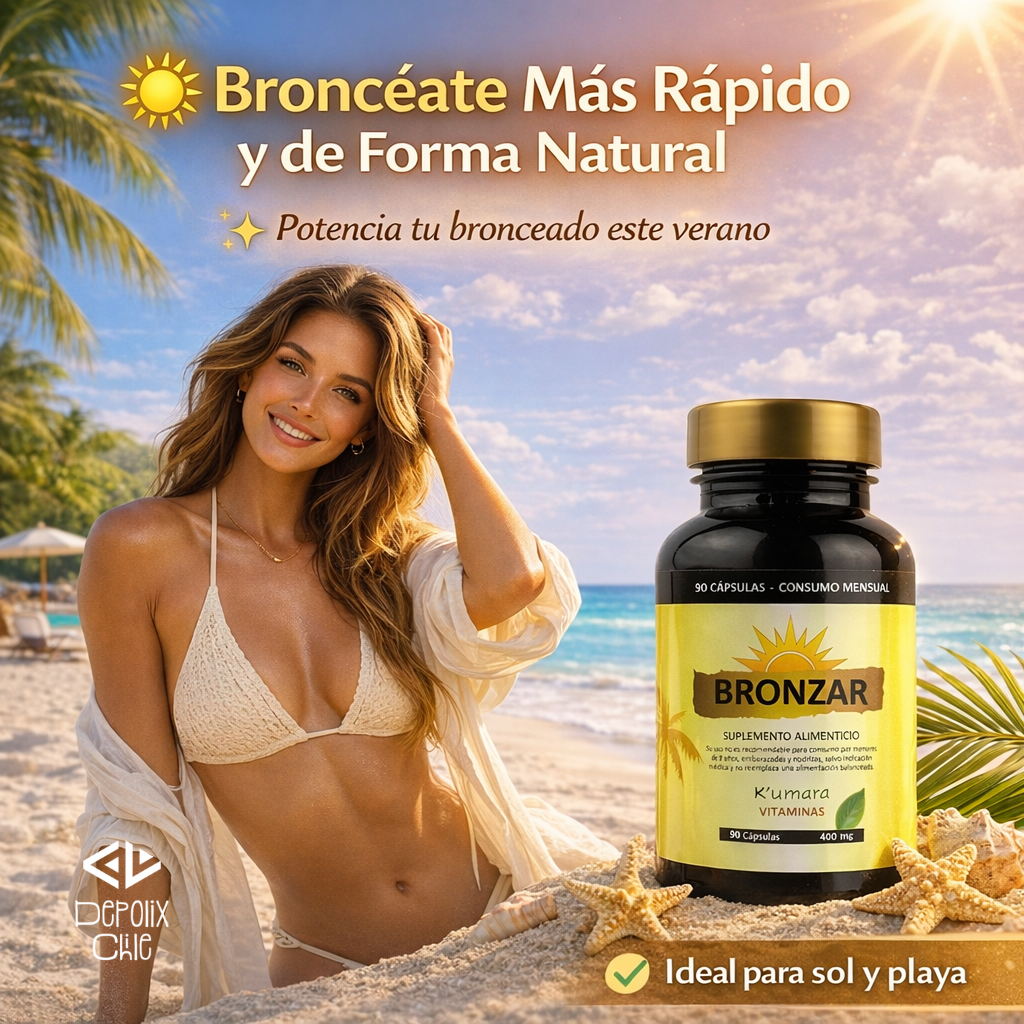 Acelerador de Bronceado - Bronzar®