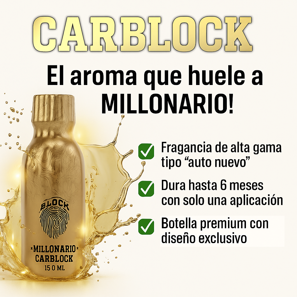 Carblock® - Perfume Premium para Autos