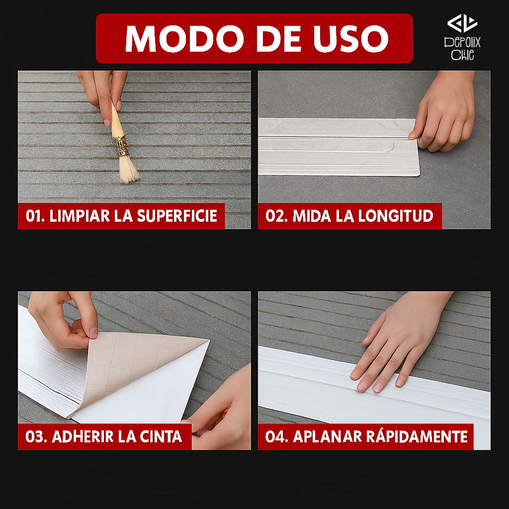 Cinta Selladora Impermeable 5 Metros