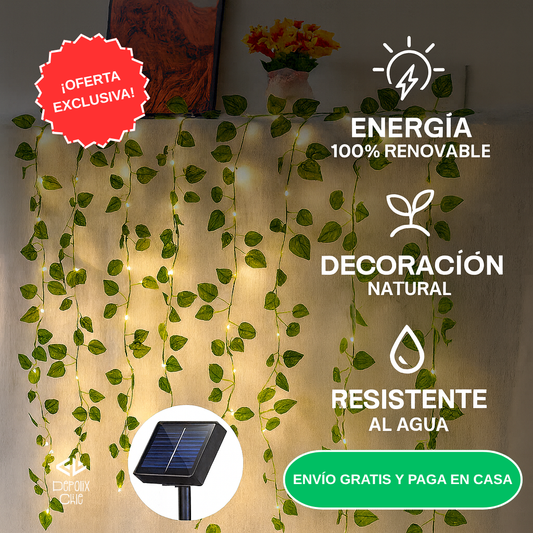 Enredadera Led Solar 5 Metros