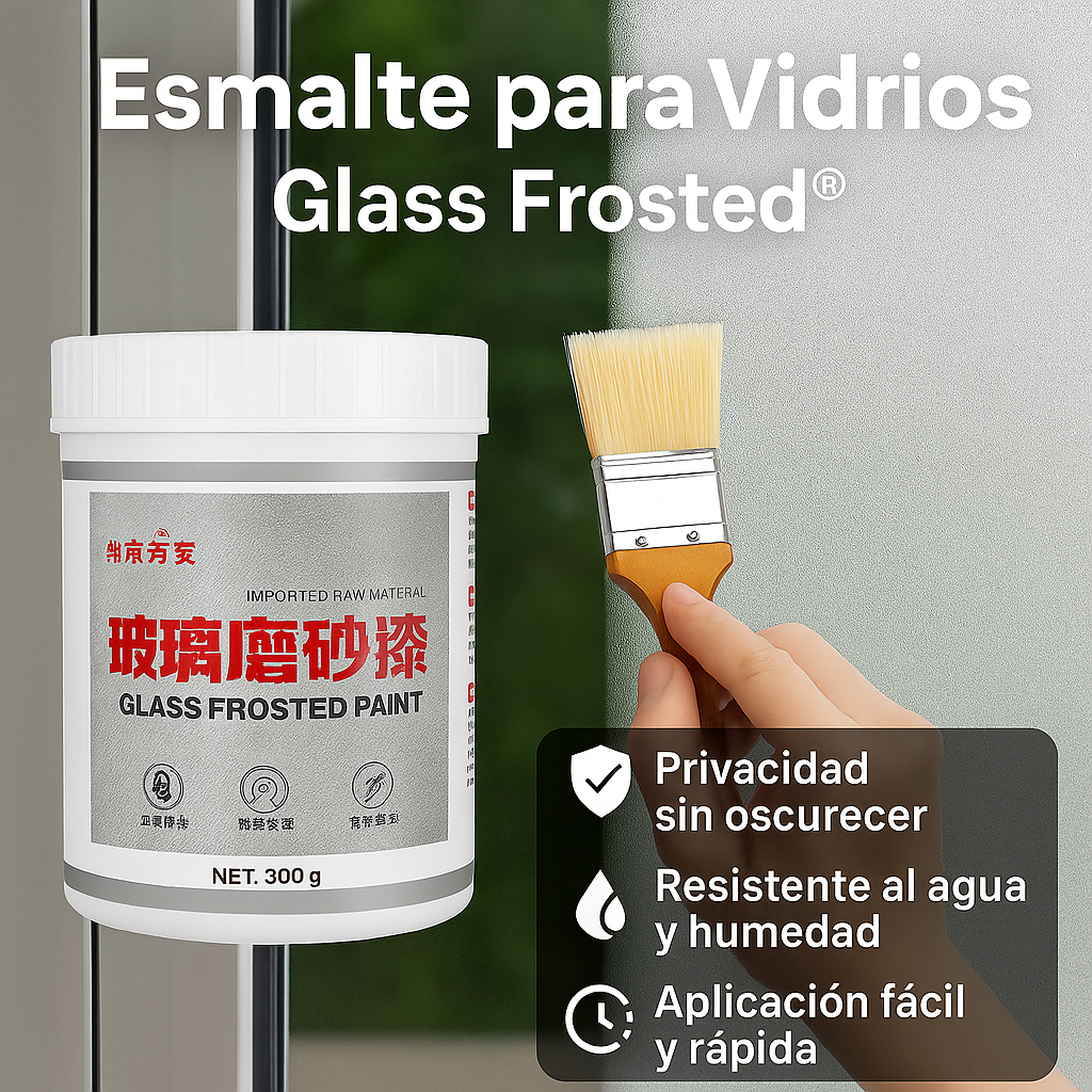 Esmalte para Vidrios Glass Frosted®