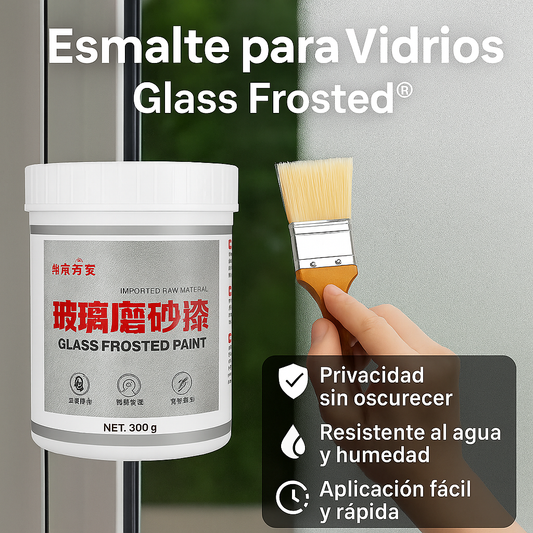 Esmalte para Vidrios Glass Frosted®