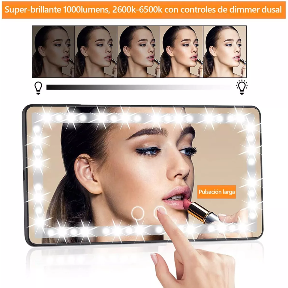 Espejo Maquillaje Led Light Mirror®
