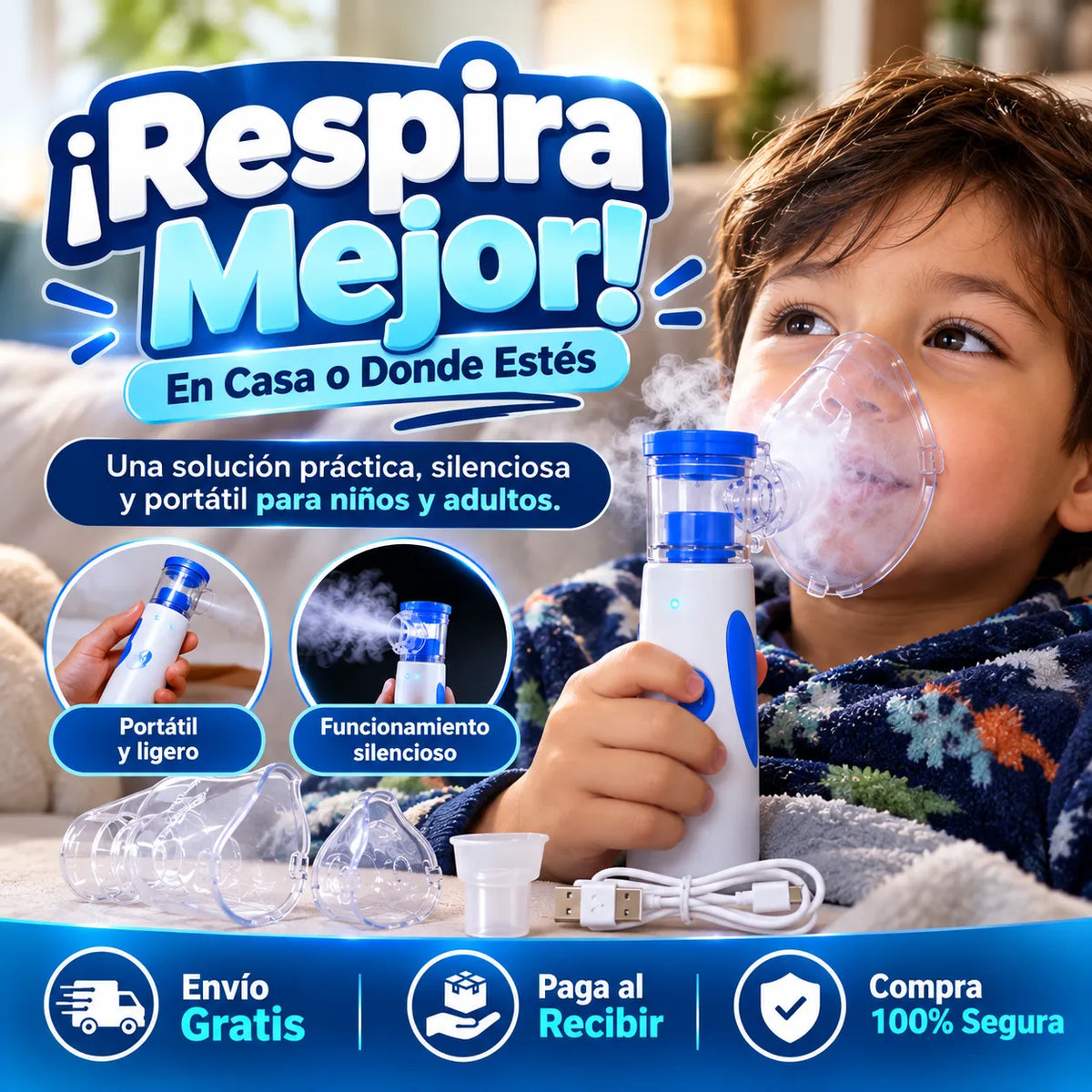 AirFamily® | Nebulización Para Toda la Familia