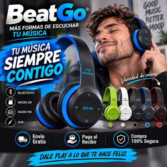 BeatGo® | Audifonos Bluetooth P47