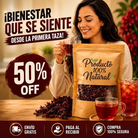 Infusión Detox Flor de Jamaica Premium