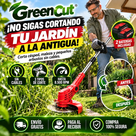GreenCut® | Cortacésped Inalámbrico
