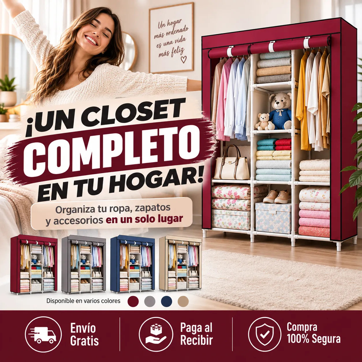 ClosetPro® | Más Espacio para tu Ropa