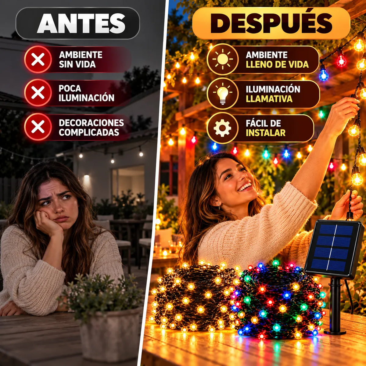 LumiParty® | 20 Metros de Luz y Color