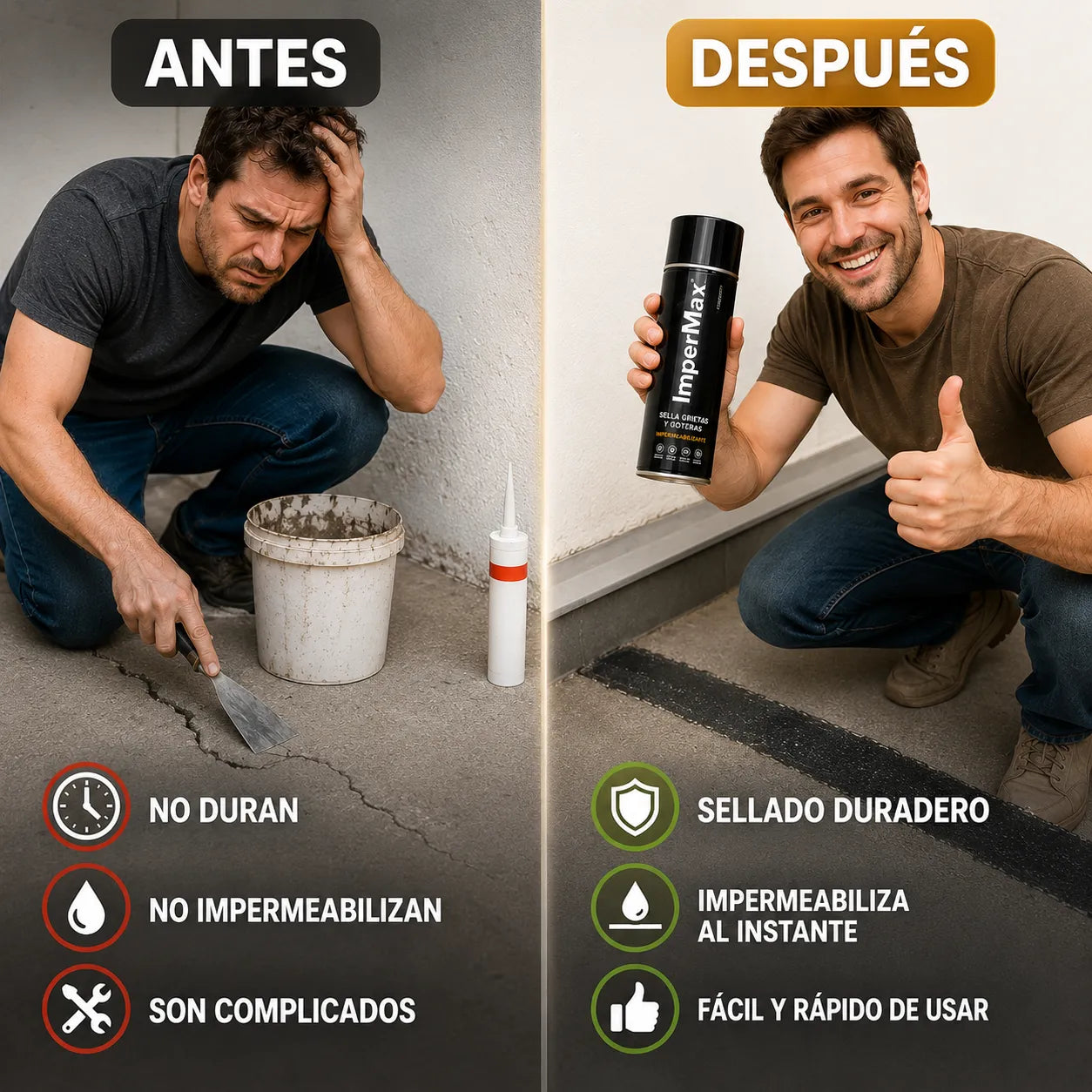 ImperMax® | Sella Grietas y Goteras