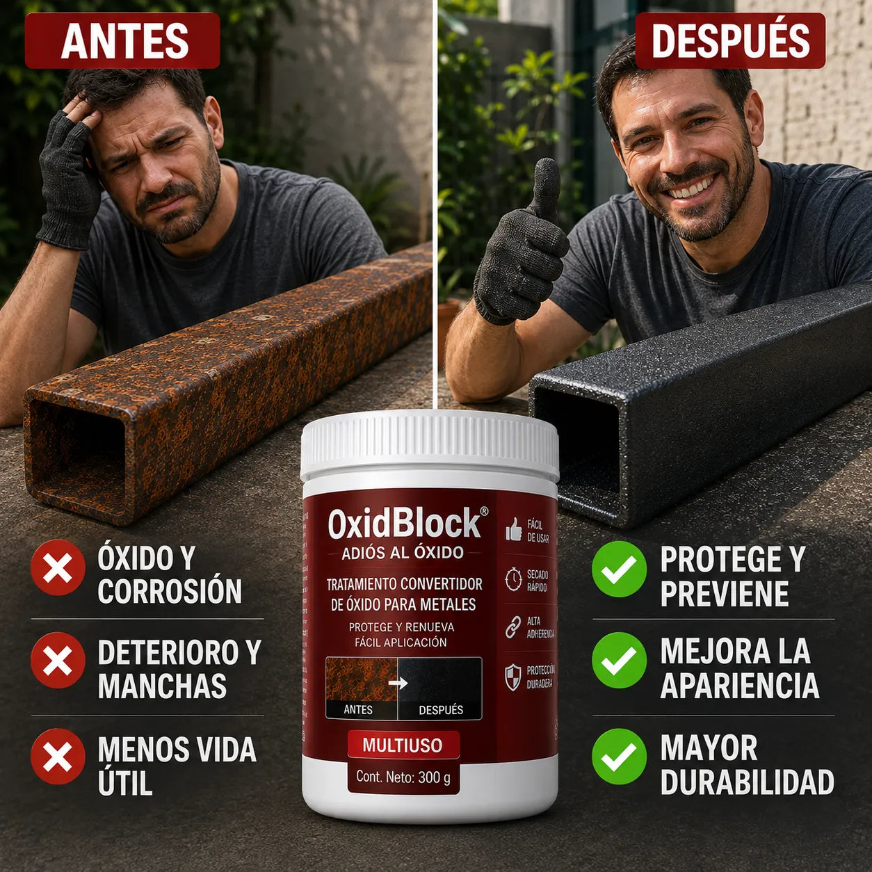 OxidBlock® | Adiós al Óxido