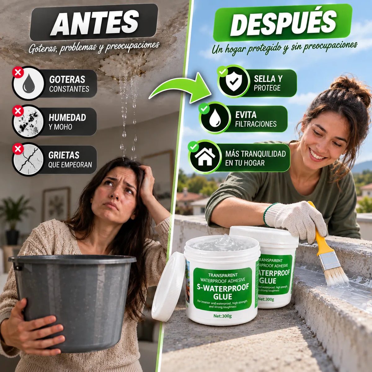 SellaPro® | Gel Sellador Impermeable Pack X2