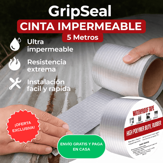 GripSeal - Cinta Impermeable 5 Metros