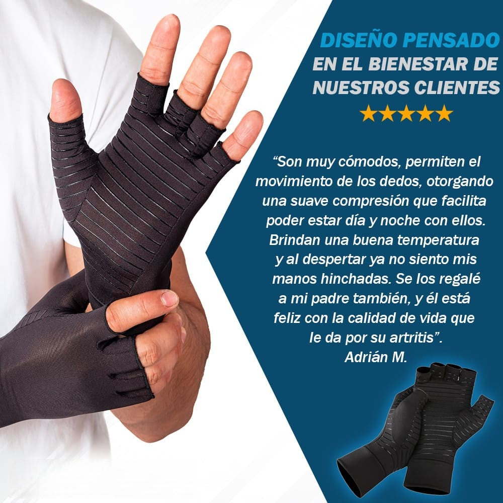 Guantes de Compresión de Cobre