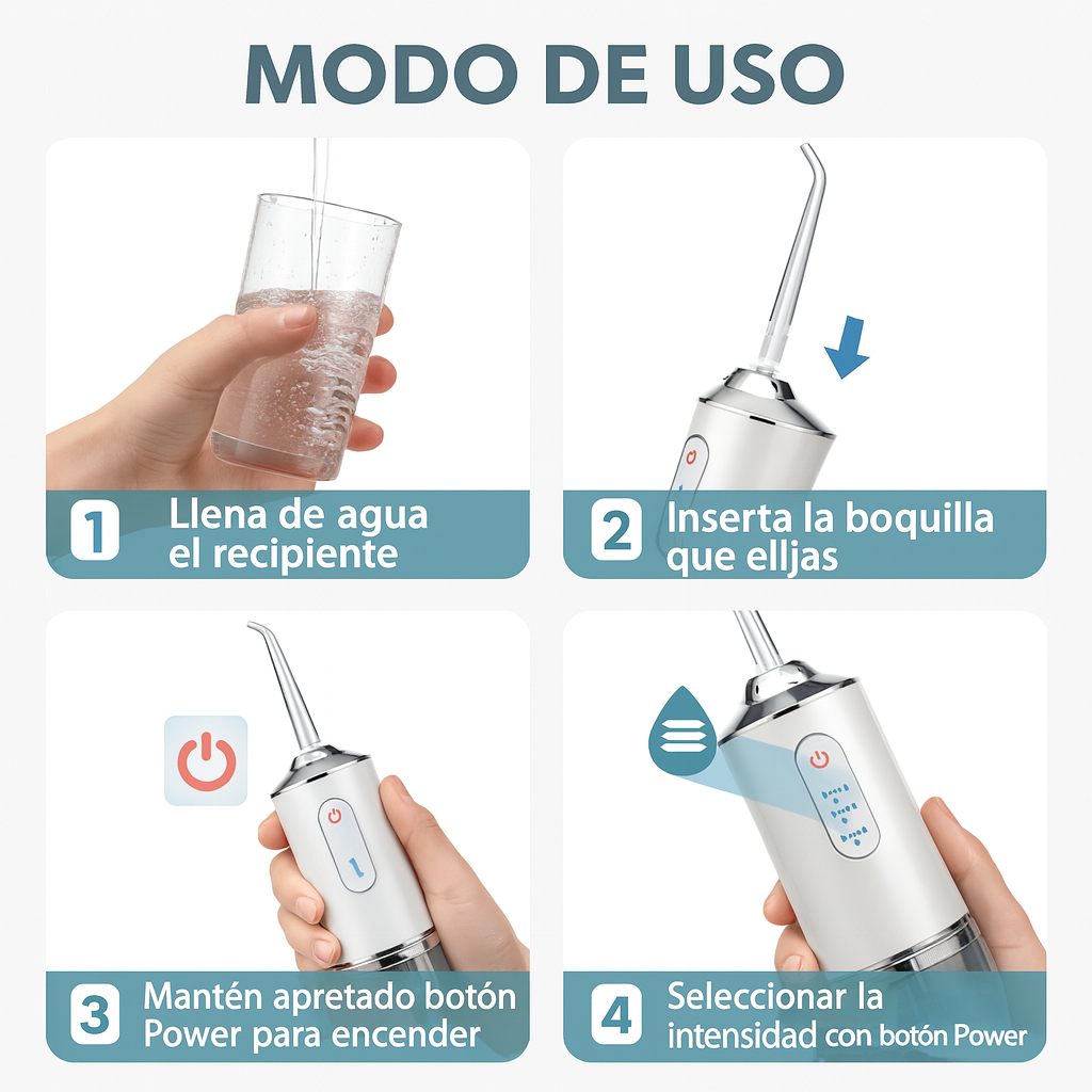 Irrigador Bucal Portátil