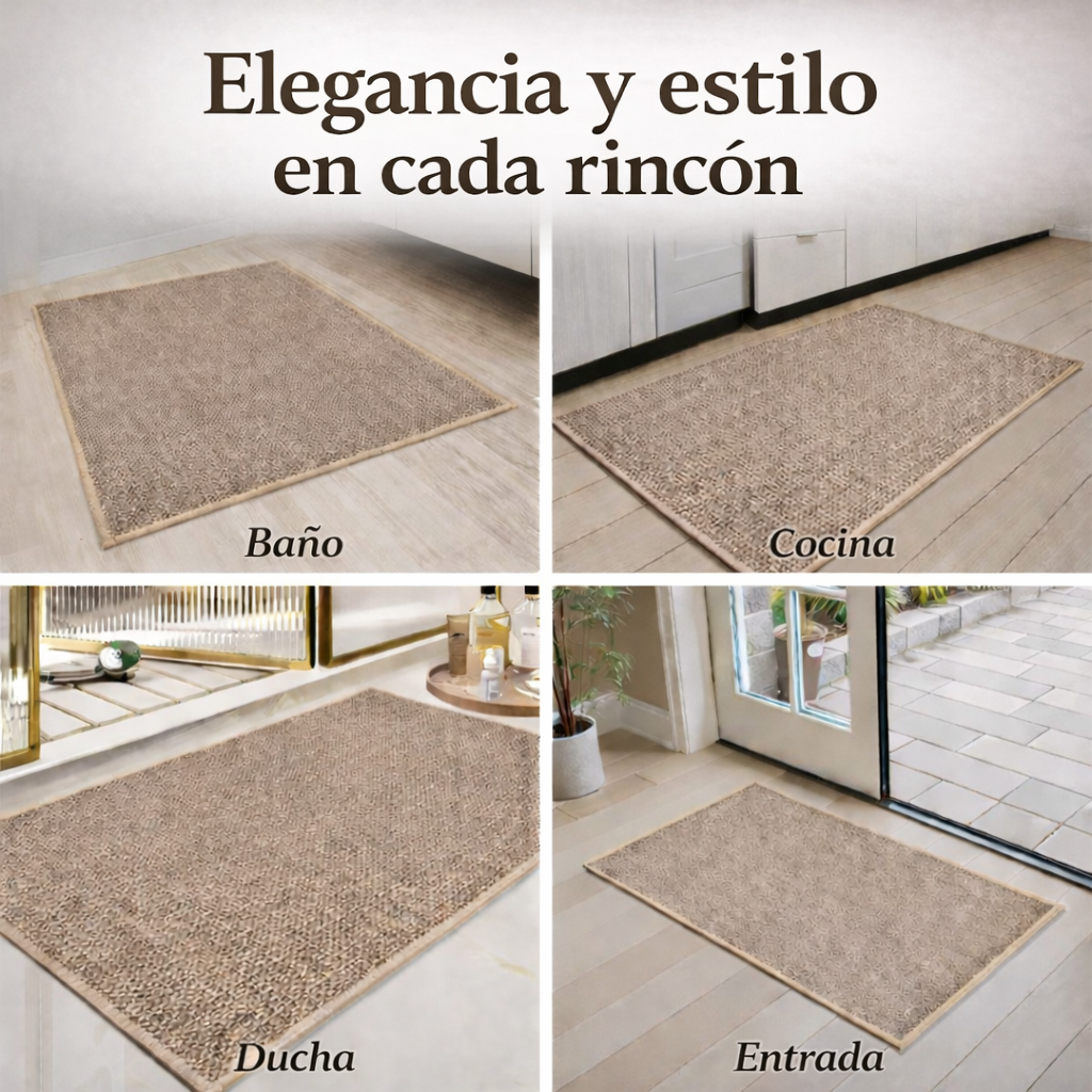 Alfombra de Lino Super Absorbente