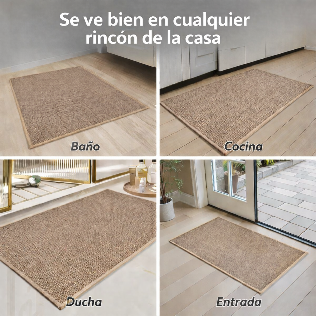 LinoSafe - Alfombra de Lino Antideslizante
