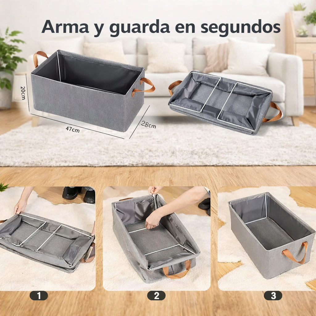 Canasto Organizador Plegable