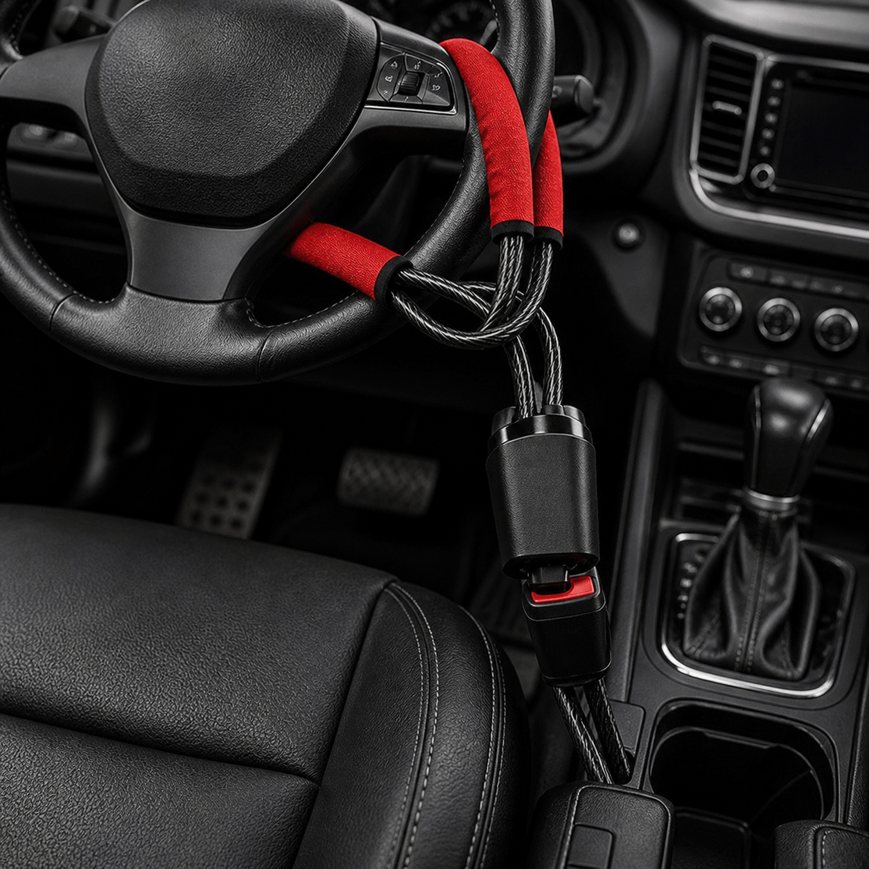 LockDual Pro® - Bloqueo de Volante AntiRobo