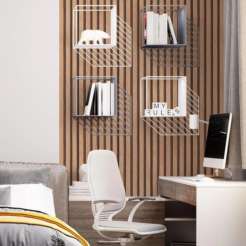 Papel Mural 3D Madera - 10 Metros