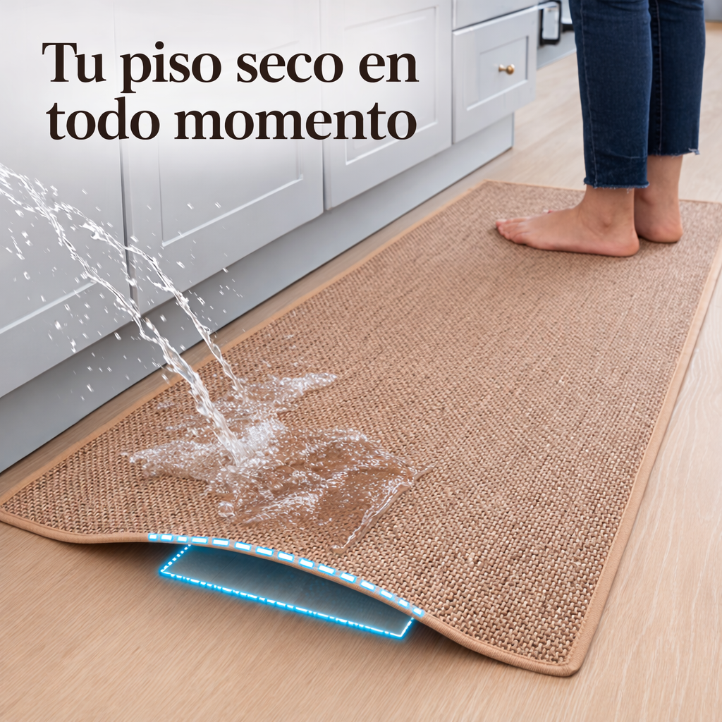 Alfombra de Lino Super Absorbente
