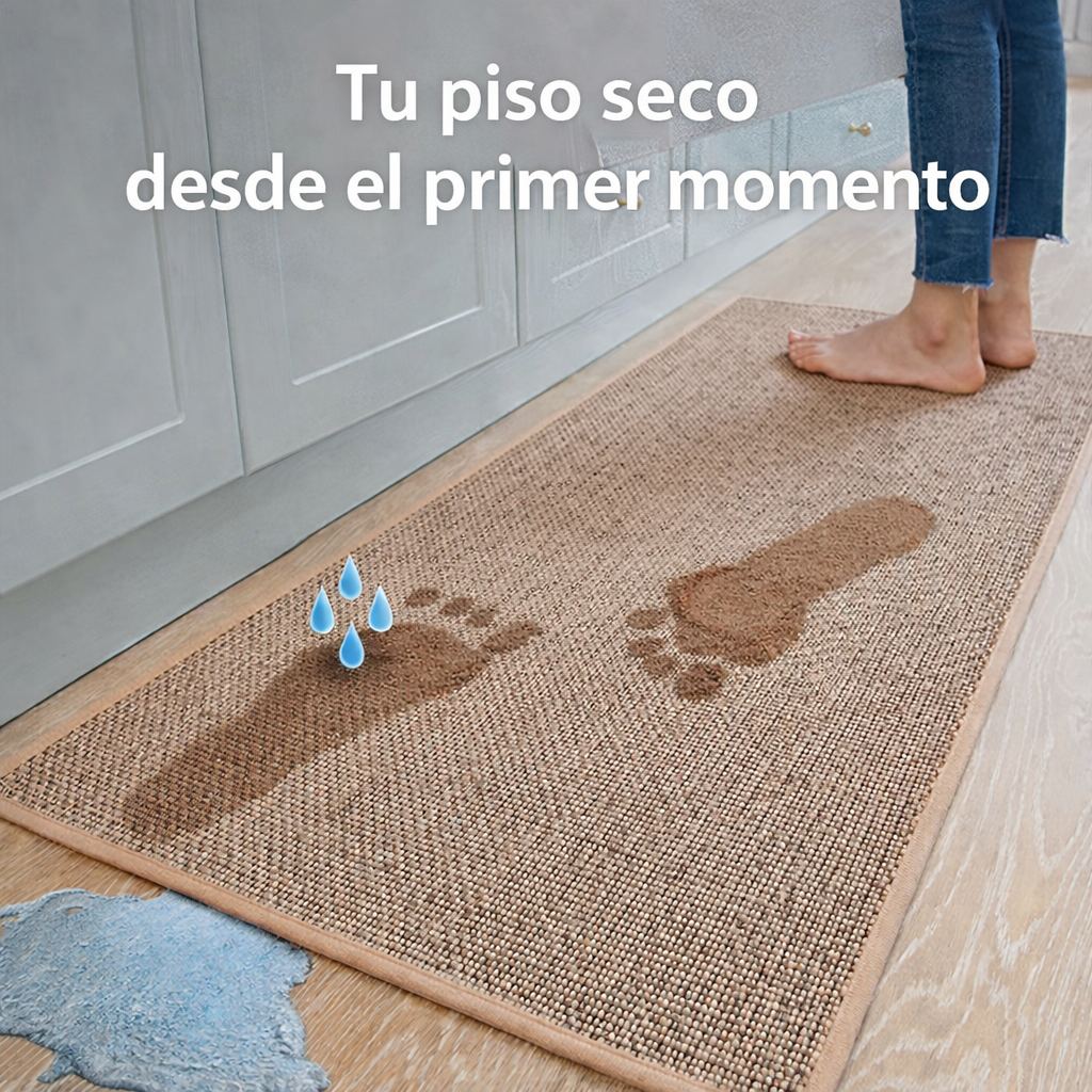 LinoSafe - Alfombra de Lino Antideslizante