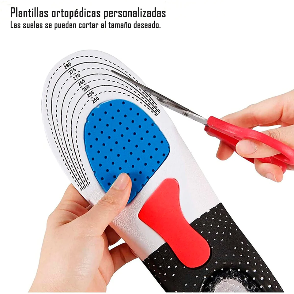 Plantillas Gel Ortopédicas Ajustables