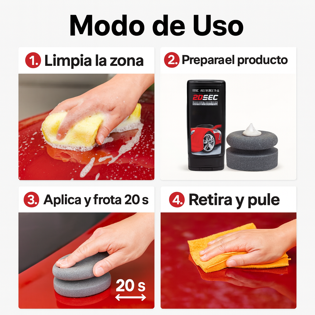 Crema Reparadora de Rayones Platinum 20 SEC®