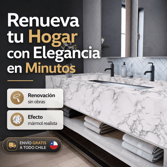 Papel Autoadhesivo Mármol - 10 Metros